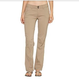 Prana Halle Pant size 6 Tall - Beige